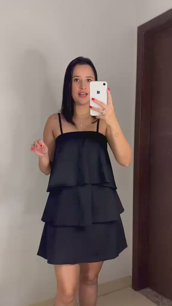 Vestido Chloe Preto P
